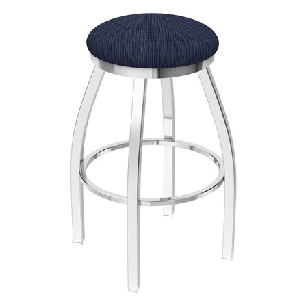 Holland Bar Stool Co 36" Swivel X-Tall Bar Stool, Chrome Finish, Graph Anchor Seat 80236CH014